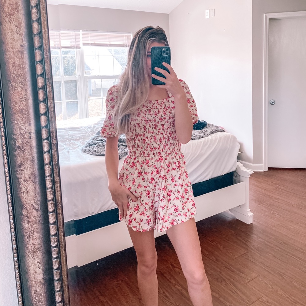Floral Romper